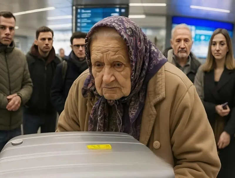 During the baggage inspection of an elderly woman, the security officer noticed something strange on the scanner and ordered the suitcase to be opened: what they found inside left everyone in shock