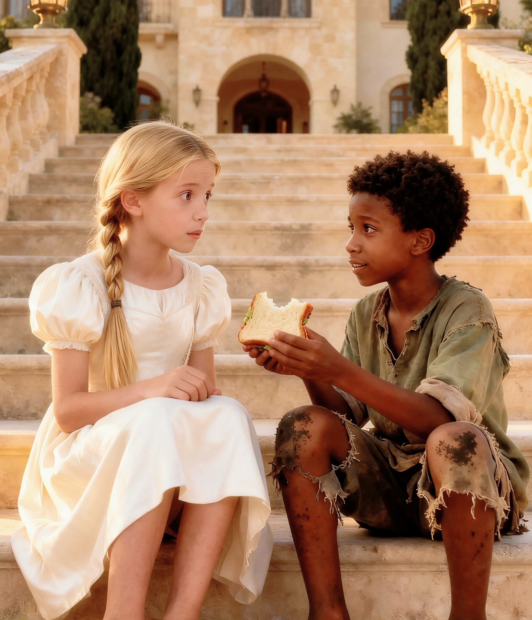 The Millionaire’s Daughter Never Spoke—Until One Poor Boy Sat Down