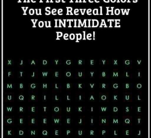 Unveiling Personality Secrets! What is the First Color You