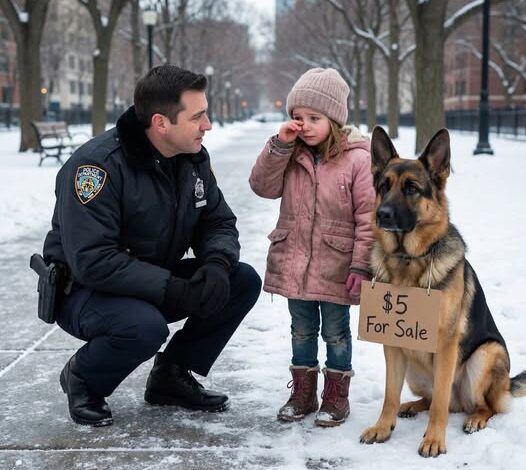 Sir, Can You Buy My Dads Police Dog? What the Officer Did Next Changed