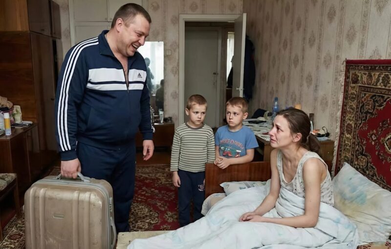 The husband was packing his things and leaving for his mistress. To his sick wife he said only: “They’re your children — send them to an orphanage if you want, I don’t care”