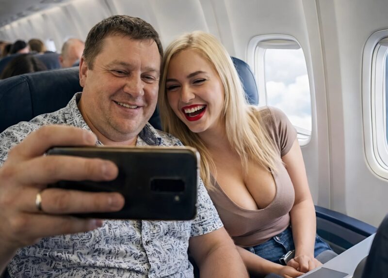 My husband secretly flew off on vacation with his mistress and sent me a photo where he is kissing a young beauty, captioned: “Goodbye, miserable creature, I’m leaving you with nothing”