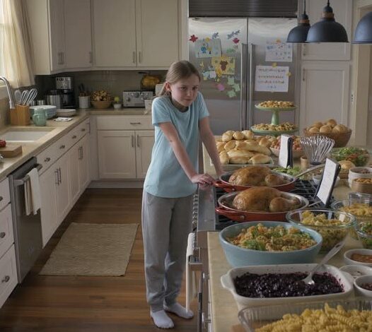 My 17-year-old daughter spent three days cooking for 23 people for my mom birthday party!