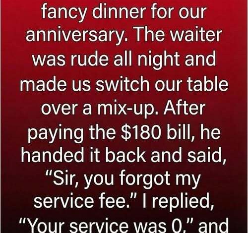 A Celebration That Turned Into a Quiet Lesson About