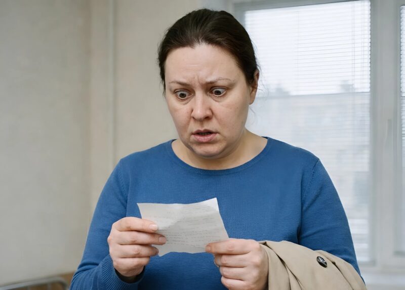 After her mother’s funeral, Anna went to the hospital to collect her belongings: when the nurse handed her the clothes of the deceased mother, a note suddenly fell out of the pocket of the robe