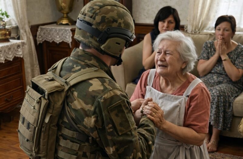 After five years of absence, my son, a soldier, returned home and saw me on my knees washing the floors in my own house, while his wife and her mother were sitting on the sofa, calmly drinking coffee