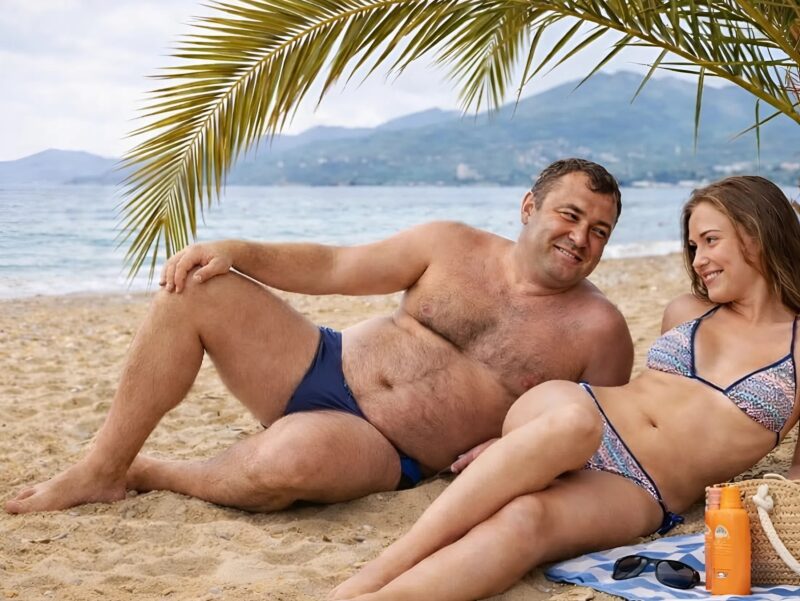 While the wife was hauling heavy grocery bags home and taking care of the children, the husband and his mistress were carefree on the beach; but the vacation came to an abrupt end the very moment a message with photos arrived on his phone, and he froze in horror