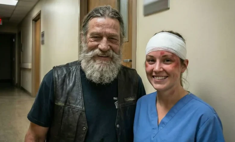 Biker Pulled My Attacker Off Me Then Stayed All Night To Make Sure I Was