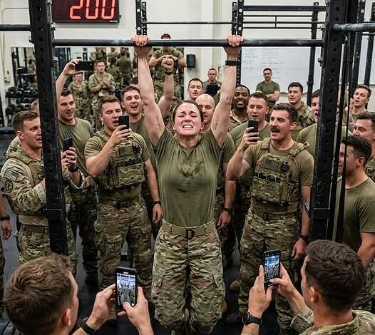 Mind if I try? The Navy SEALs laughed at her, but she went on to break their record, leaving everyone completely stunned