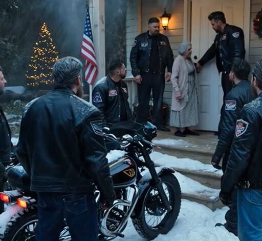 My Grandma Let 9 Bikers Into Her House During The Blizzard. Then She Saw The Leader’s