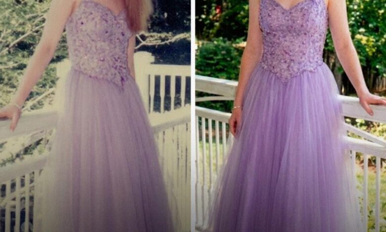 My Stepmom Destroyed My Late Moms Prom Dress – But She Never Expected My Father Would Teach Her a