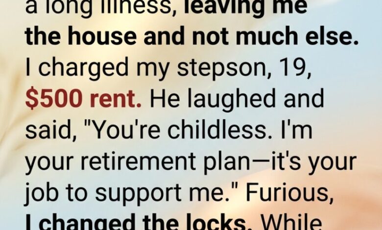 I Asked My Stepson for Rent After My Husband’s Death—What I Discovered Changed