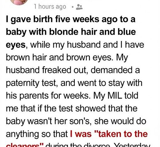 My Husband Demanded a Paternity Test After Our Baby Was Born — The Results Left Him