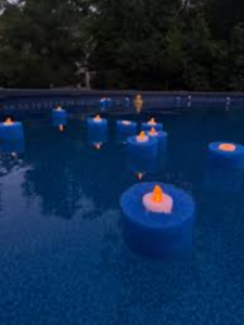 Turn a Pool Noodle into a Beautiful Glowing Backyard