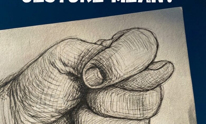 This Simple Hand Gesture Holds a Surprising Meaning from the