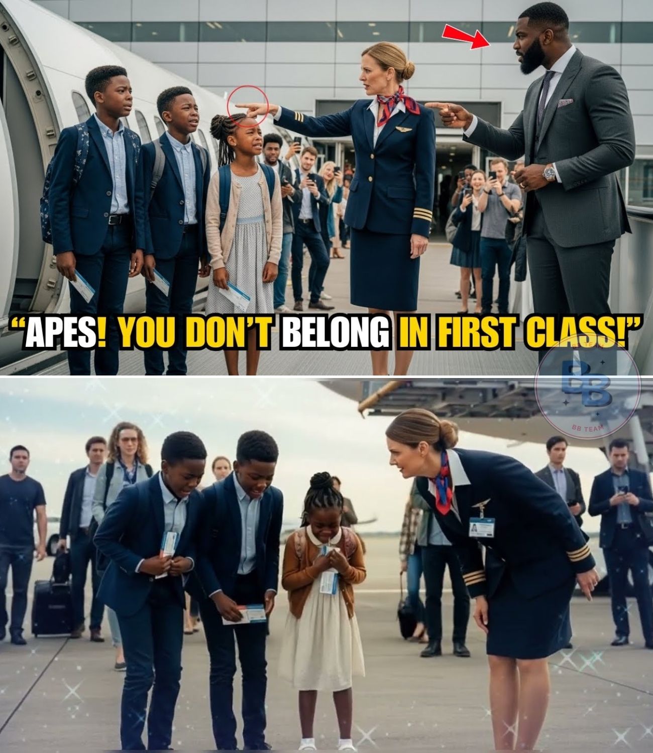 White Bank Manager Calls Cops on Black Triplets—Speechless When Their Mom, The CEO